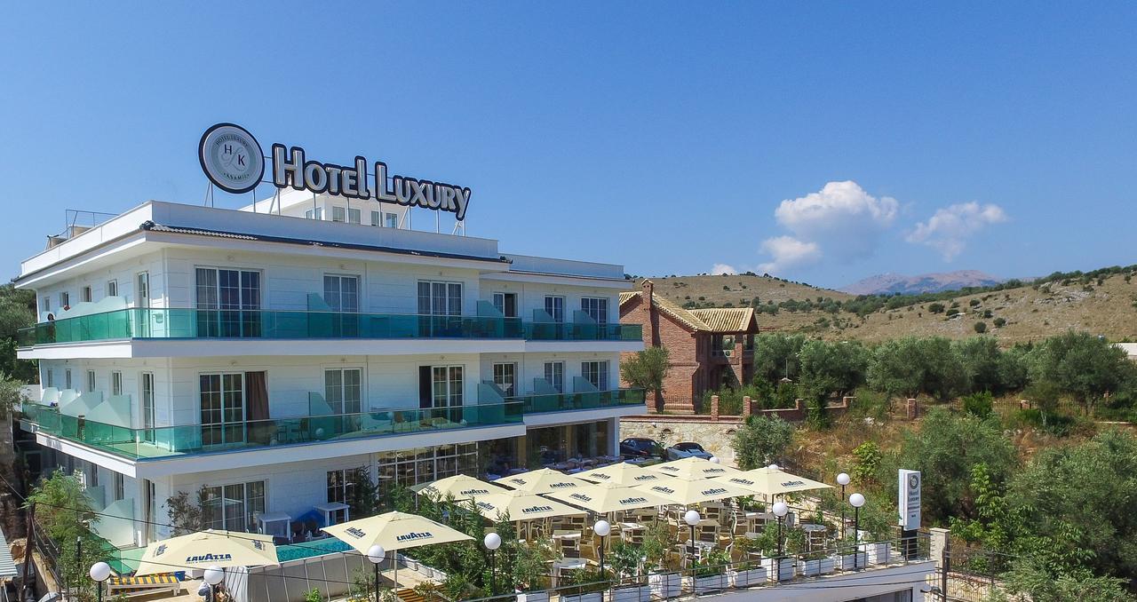 Hotel Luxury Ksamil Bagian luar foto